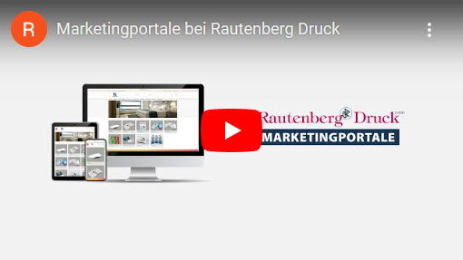 Video zu Marketingportale von Rautenberg Druck